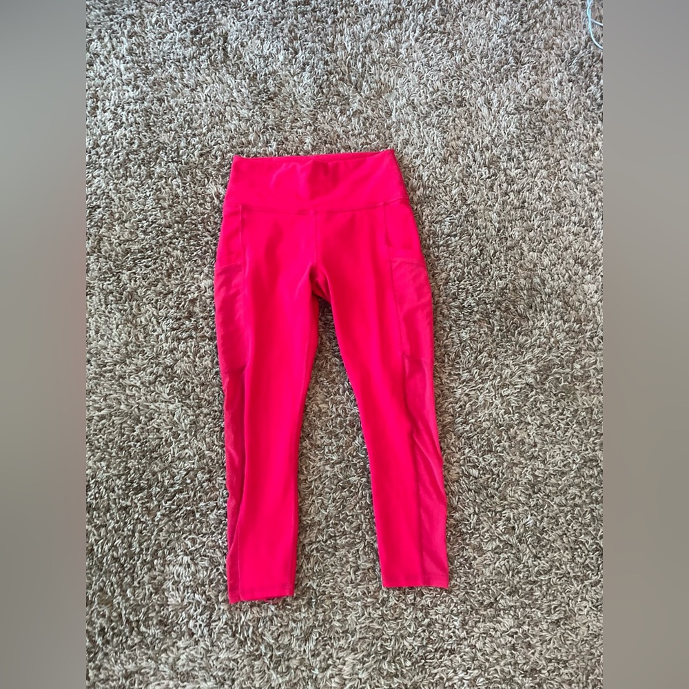 Hot pink Fabletics leggings